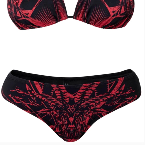 Killstar Beast Babe Plus Size 2-Piece Swimsuit 4XL NEW - Picture 5 of 6